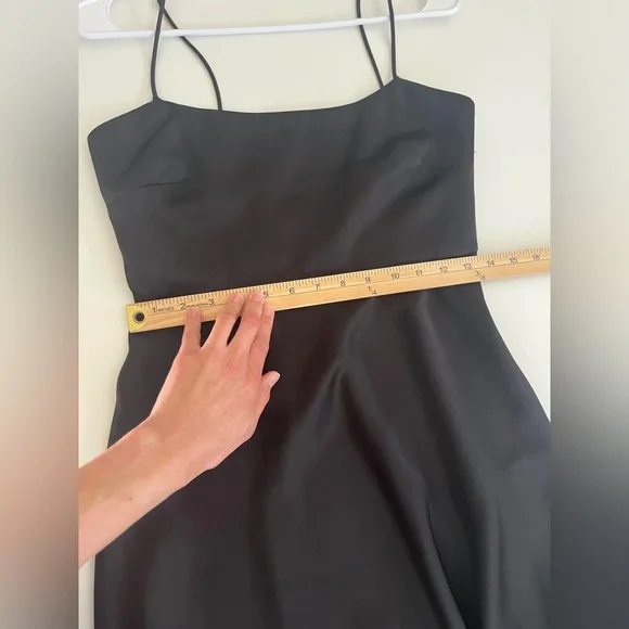 NWT Anthropologie BHLDN Leti Dress in Black Sz 2 - Picture 14 of 16